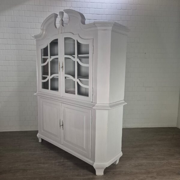 Vitrine Servieskast Barok 1770 Grenen - Afbeelding 3