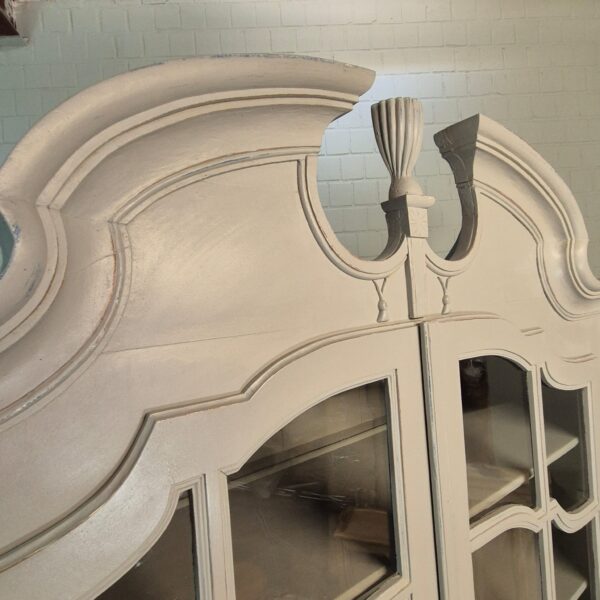 Vitrine Servieskast Barok 1770 Grenen - Afbeelding 5