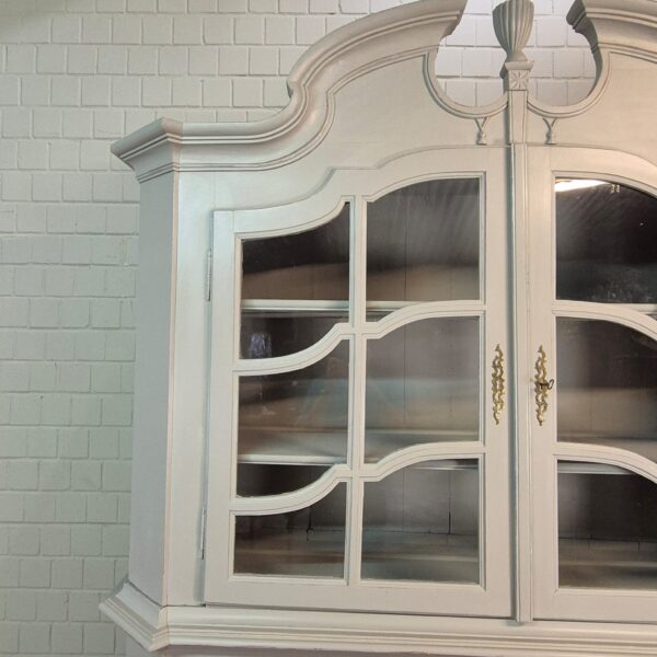 Vitrine Servieskast Barok 1770 Grenen - Afbeelding 6