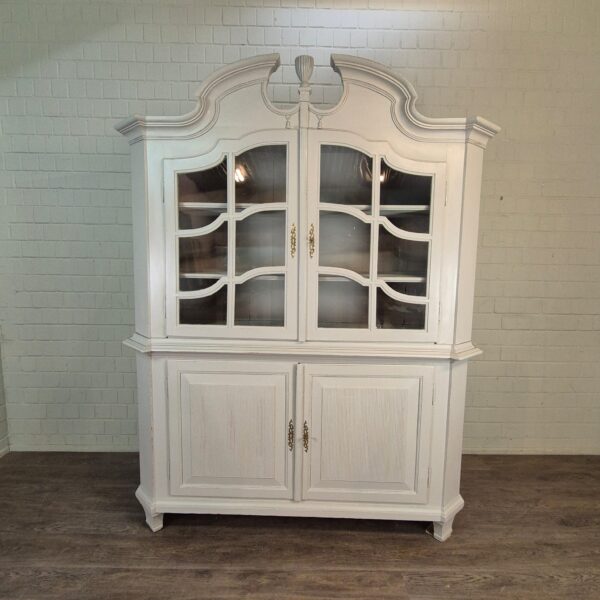 Vitrine Servieskast Barok 1770 Grenen - Afbeelding 2