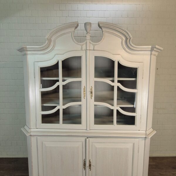 Vitrine Servieskast Barok 1770 Grenen - Afbeelding 16