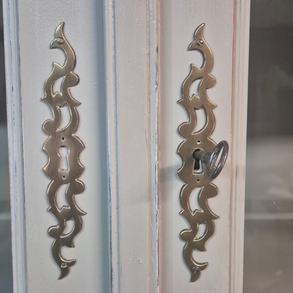 Vitrine Servieskast Barok 1770 Grenen - Afbeelding 17