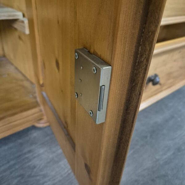 Vitrine met Sideboard Kast 1,77 m Grenen - Afbeelding 14