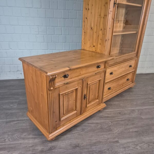 Vitrine met Sideboard Kast 1,77 m Grenen - Afbeelding 5
