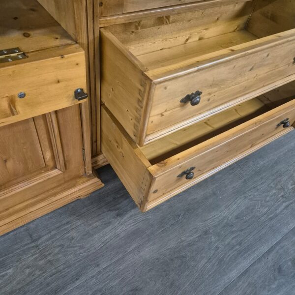 Vitrine met Sideboard Kast 1,77 m Grenen - Afbeelding 18