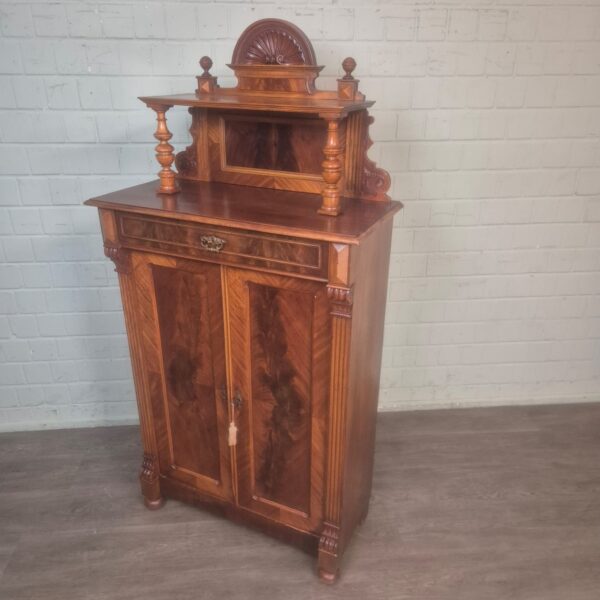 Vertico met Opstand Gründerzeit 1880 Mahonie - Afbeelding 3