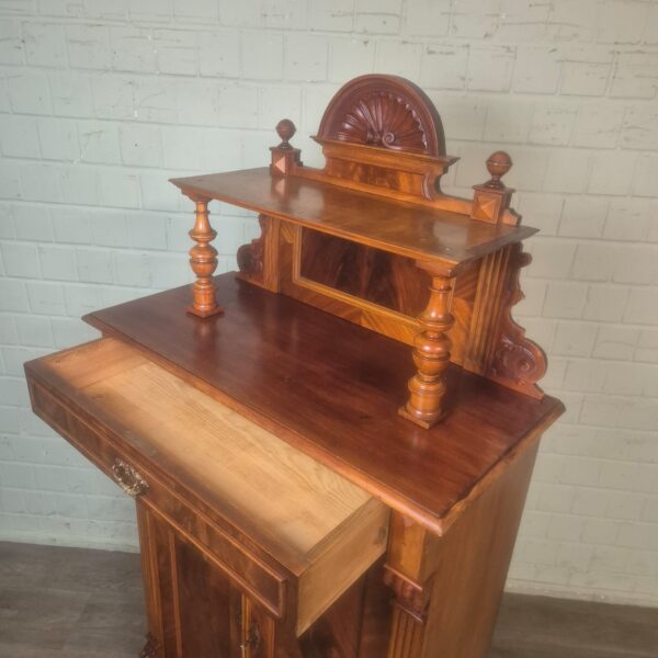Vertico met Opstand Gründerzeit 1880 Mahonie - Afbeelding 13