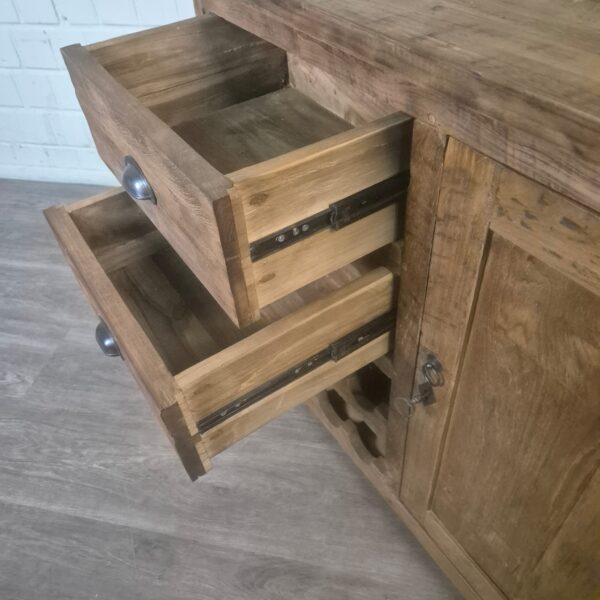 Wijnkast Sideboard Teak 1,00 m - Afbeelding 10
