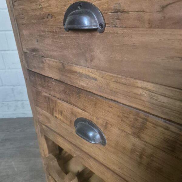 Wijnkast Sideboard Teak 1,00 m - Afbeelding 4