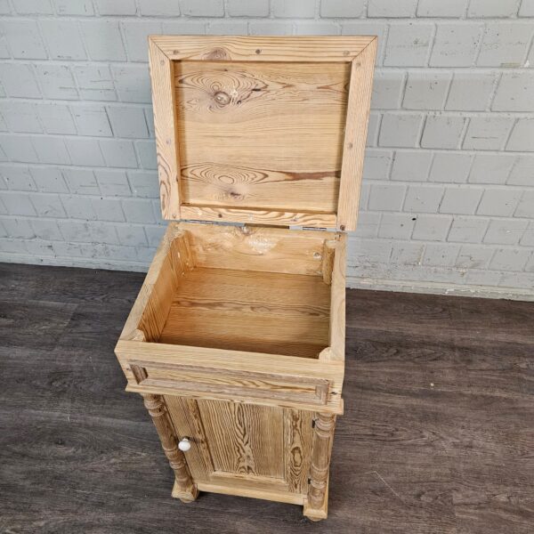 Wascommode Kastje Gründerzeit 1880 Grenen - Afbeelding 9