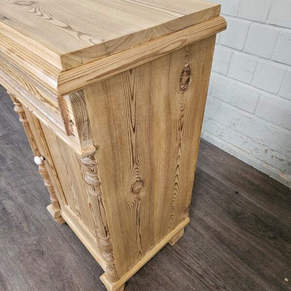 Wascommode Kastje Gründerzeit 1880 Grenen - Afbeelding 7