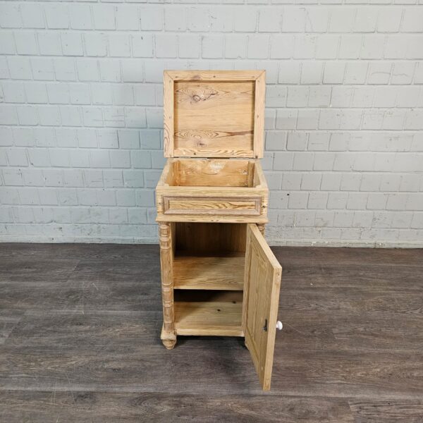 Wascommode Kastje Gründerzeit 1880 Grenen - Afbeelding 10