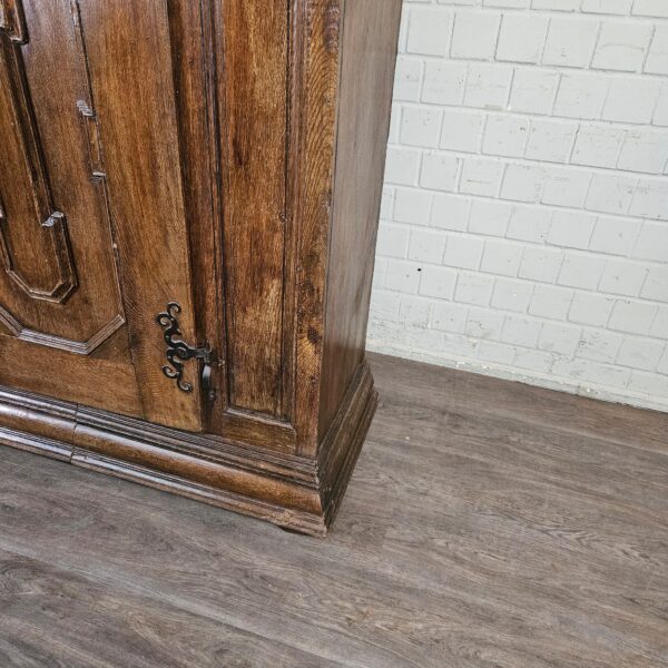 Kast Kledingkast Barok 1780 Eiken - Afbeelding 7