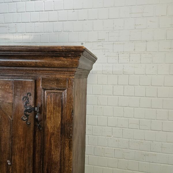Kast Kledingkast Barok 1780 Eiken - Afbeelding 9