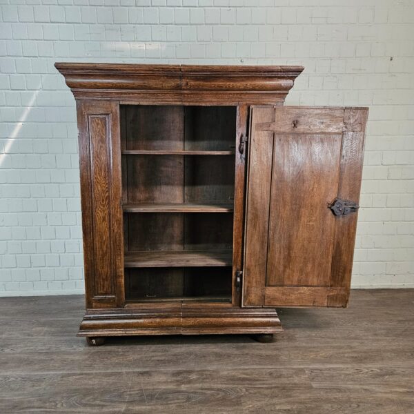 Kast Kledingkast Barok 1780 Eiken - Afbeelding 12