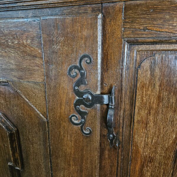 Kast Kledingkast Barok 1780 Eiken - Afbeelding 10