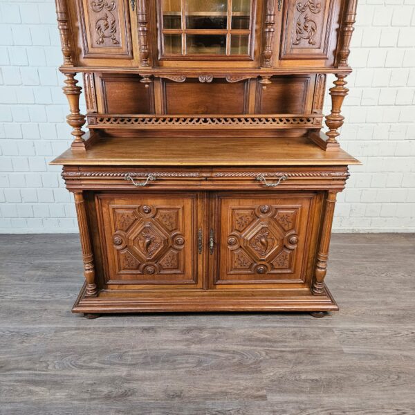 Buffetkast Kast Gründerzeit 1880 Eiken - Afbeelding 5