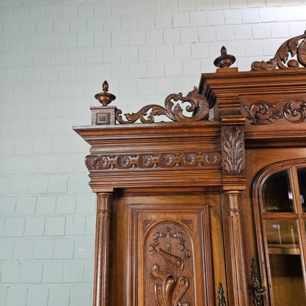 Buffetkast Kast Gründerzeit 1880 Eiken - Afbeelding 7