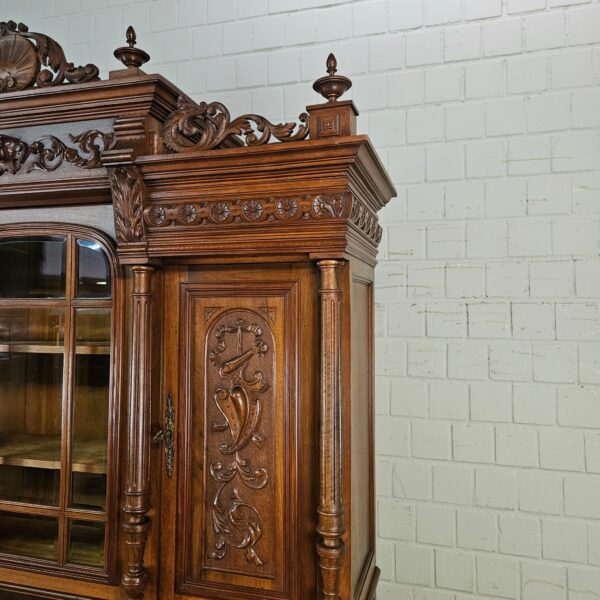 Buffetkast Kast Gründerzeit 1880 Eiken - Afbeelding 14