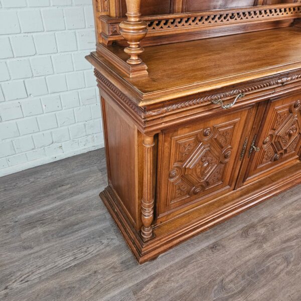 Buffetkast Kast Gründerzeit 1880 Eiken - Afbeelding 9