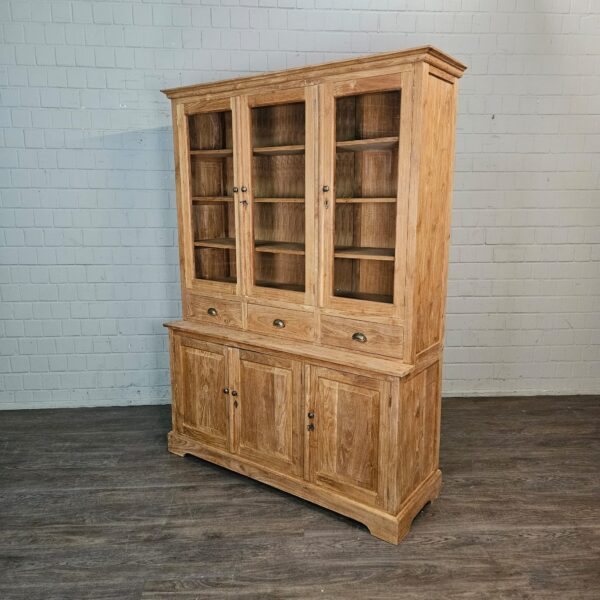 Vitrine Boekenkast Teak 1,56 m - Afbeelding 3