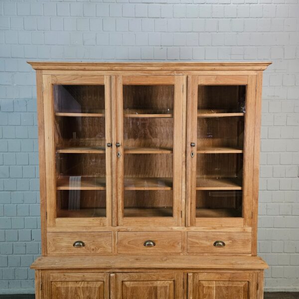 Vitrine Boekenkast Teak 1,56 m - Afbeelding 4