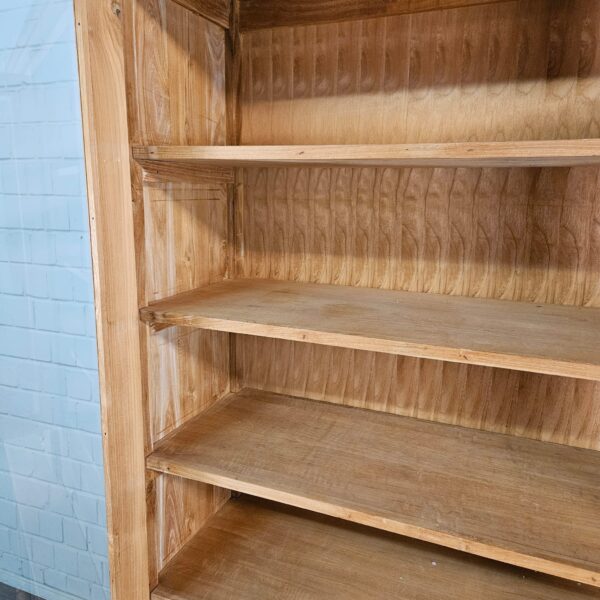 Vitrine Boekenkast Teak 1,56 m - Afbeelding 11