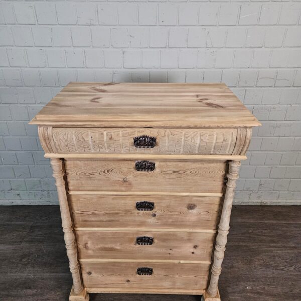 Ladenkast Commode Gründerzeit 1880 Grenen - Afbeelding 4