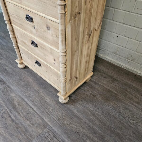 Ladenkast Commode Gründerzeit 1880 Grenen - Afbeelding 9