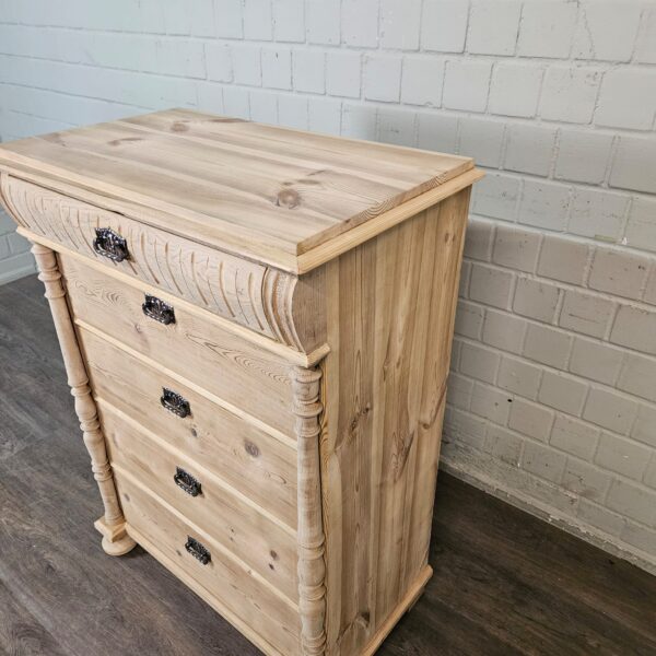 Ladenkast Commode Gründerzeit 1880 Grenen - Afbeelding 10