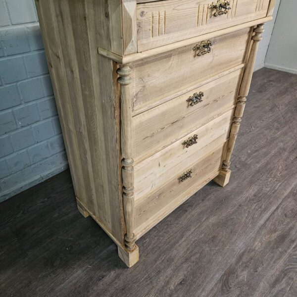 Ladenkast Commode Gründerzeit 1880 Grenen - Afbeelding 8