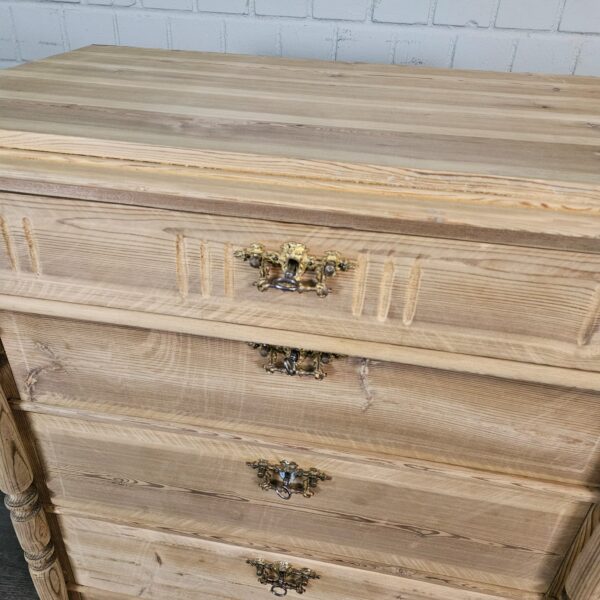 Ladenkast Commode Gründerzeit 1880 Grenen - Afbeelding 6
