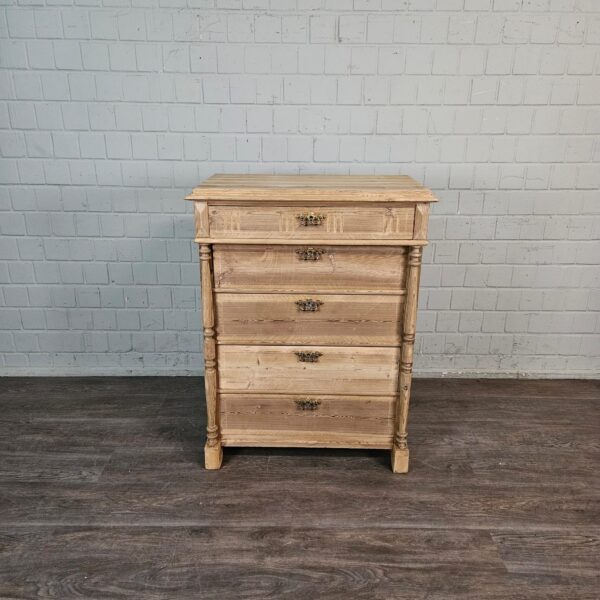 Ladenkast Commode Gründerzeit 1880 Grenen - Afbeelding 2