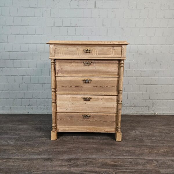 Ladenkast Commode Gründerzeit 1880 Grenen - Afbeelding 3