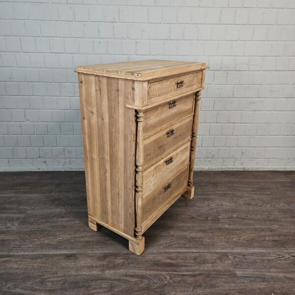 Ladenkast Commode Gründerzeit 1880 Grenen - Afbeelding 4
