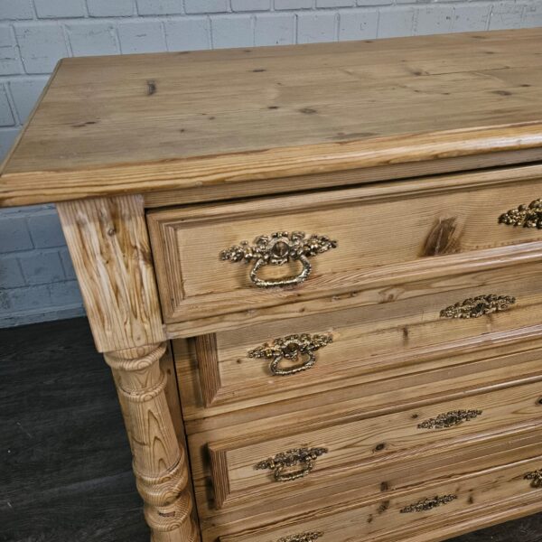 Commode Gründerzeit 1880 Grenen - Afbeelding 6