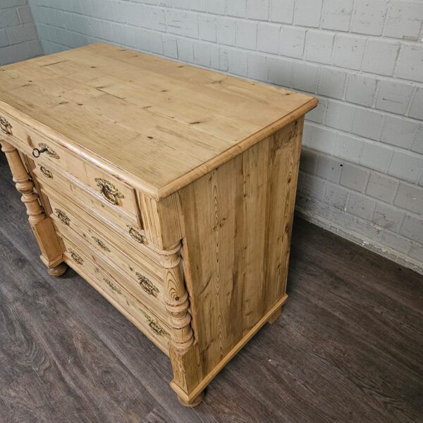 Commode Gründerzeit 1880 Grenen - Afbeelding 8