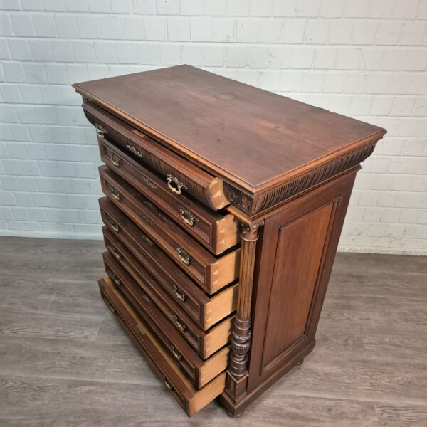 Ladenkast Commode Gründerzeit 1880 Noten - Afbeelding 9