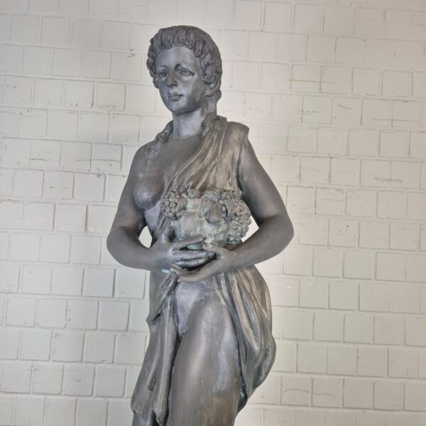 Beeld Vrouw 2,30 m Brons 1920 - Afbeelding 9
