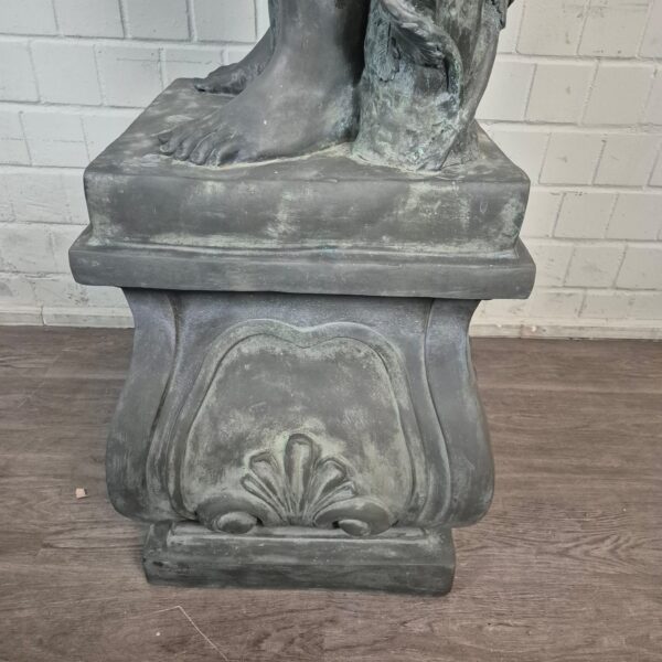 Beeld Vrouw 2,30 m Brons 1920 - Afbeelding 14