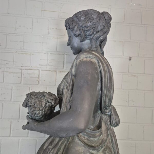 Beeld Vrouw 2,30 m Brons 1920 - Afbeelding 11