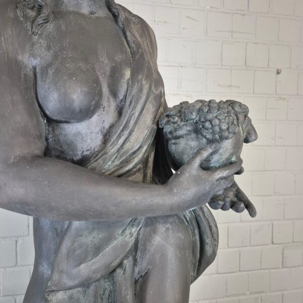 Beeld Vrouw 2,30 m Brons 1920 - Afbeelding 6
