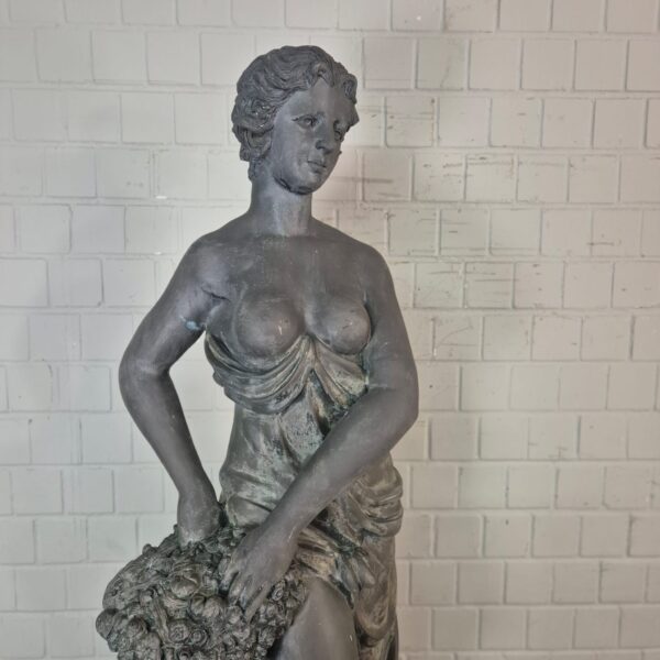 Beeld Vrouw 2,30 m Brons 1920 - Afbeelding 3