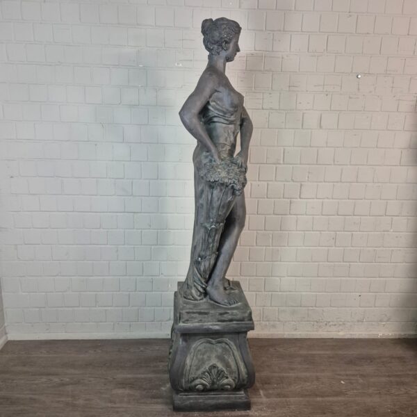 Beeld Vrouw 2,30 m Brons 1920 - Afbeelding 2