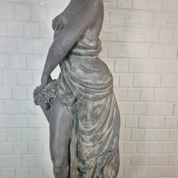 Beeld Vrouw 2,30 m Brons 1920 - Afbeelding 12