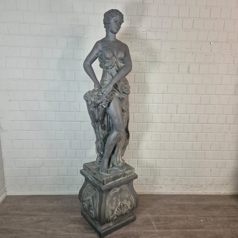 Beeld Vrouw 2,30 m Brons 1920 - Afbeelding 3