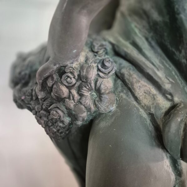 Beeld Vrouw 2,30 m Brons 1920 - Afbeelding 7