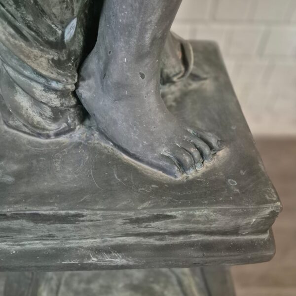 Beeld Vrouw 2,30 m Brons 1920 - Afbeelding 10