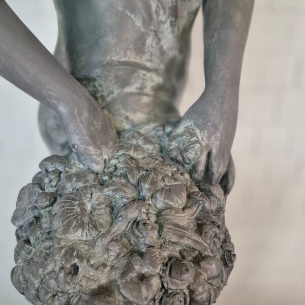 Beeld Vrouw 2,30 m Brons 1920 - Afbeelding 4