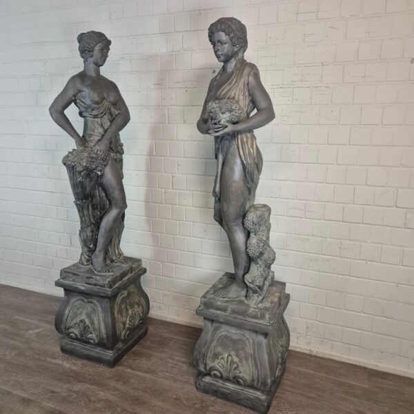 Beelden Vrouwen 2,30 m Brons 1920 - Afbeelding 6